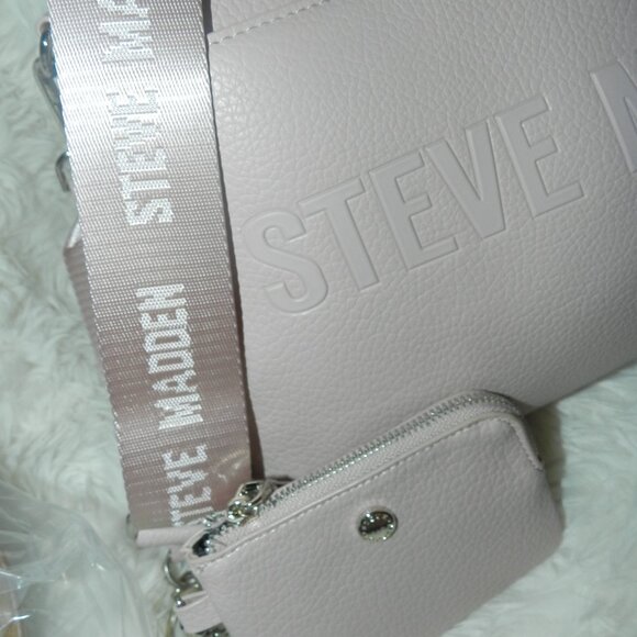 Steve Madden Pebble Grain Leather Satchel🆕SHIPS FAST😮💨⚡🚚 - Picture 6 of 16